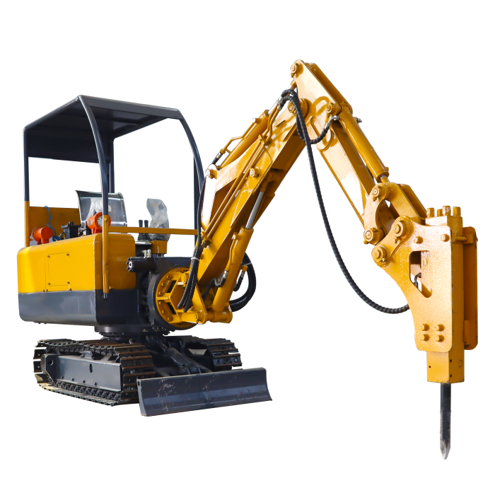 uranium mining excavator