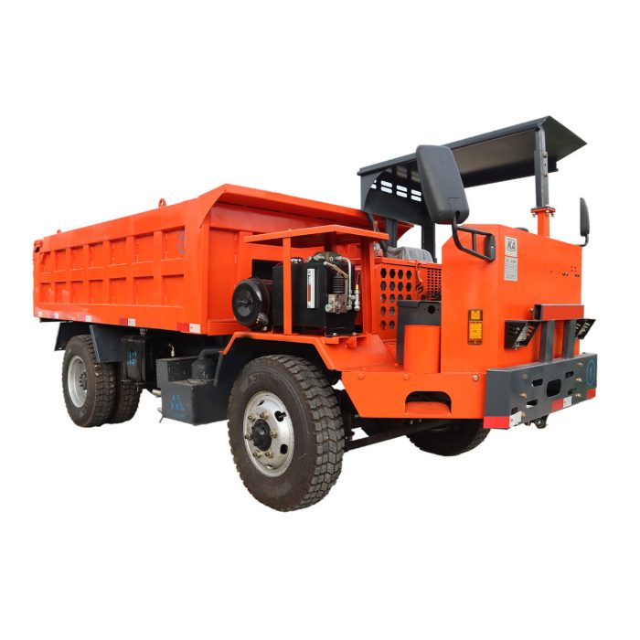 Camion-benne pour l'exploitation minière